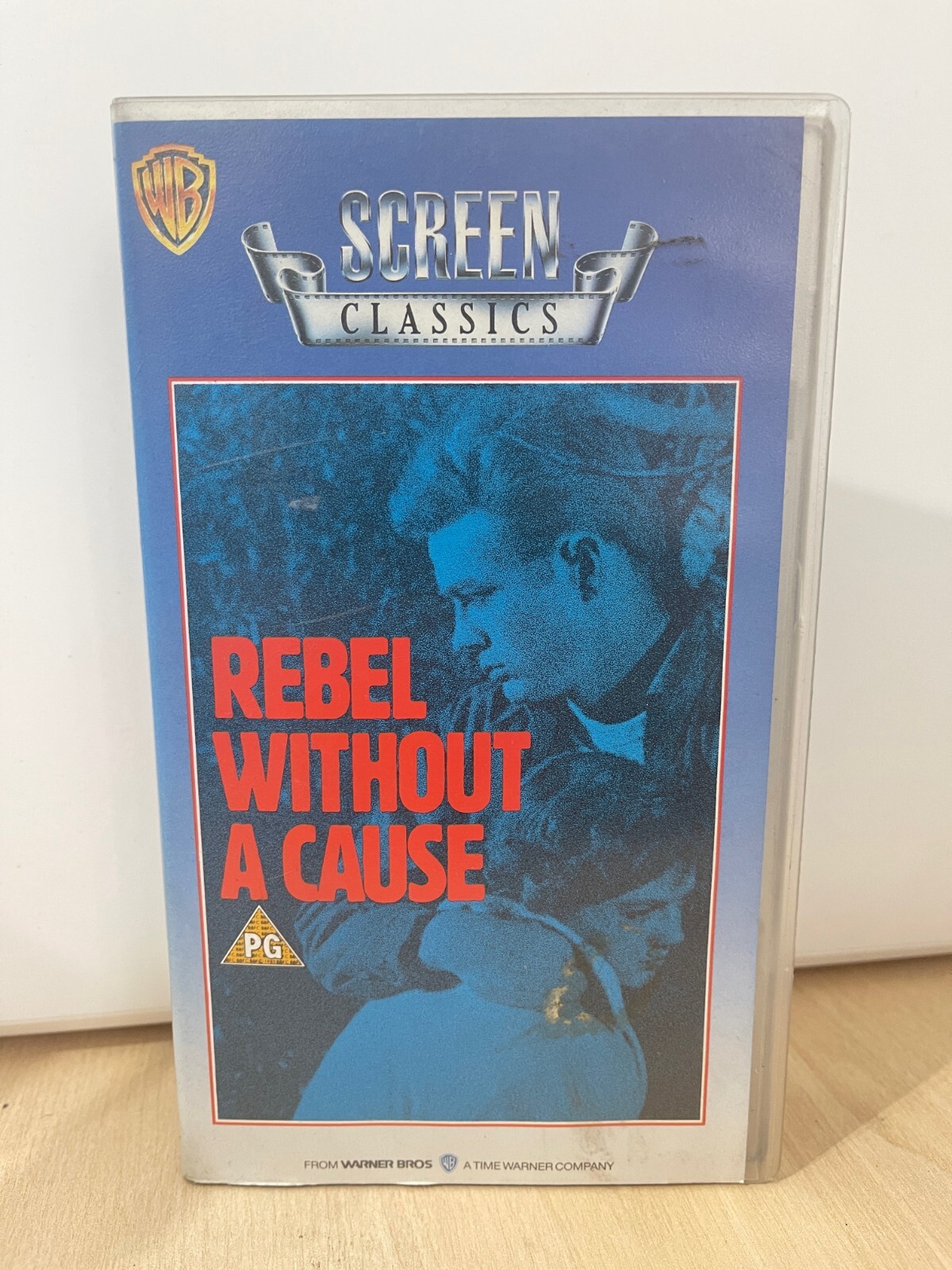 James Dean Rebel Without a Cause on VHS Tape