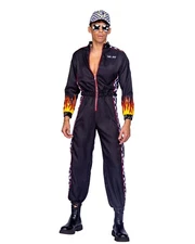 Roma Costume 1pc Hunky Race Car Driver Costume
