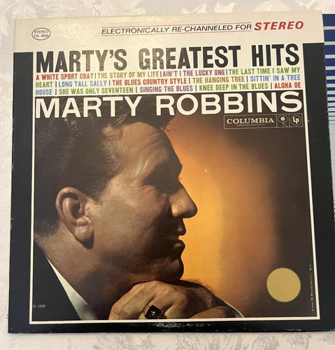 Marty Robbins Marty's Greatest Hits Record/Vinyl NM- CS 8639 Columbia Records - Picture 2 of 5