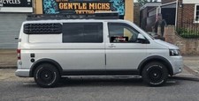 VW T5 T5.1 2003-2015 LWB WHEEL ARCHES FENDER FLARES BLACK ABS
