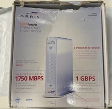 ARRIS SURFboard Wi-Fi Router Cable Modem SVG2482AC 1750 Mbps DOCSIS damaged box