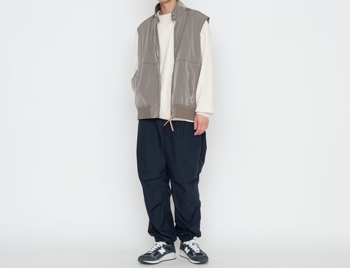 ASK availability First) nanamica Zip Up Wind Vest from Japan ASK availability First) nanamica Zip Up Wind Vest from Japan
