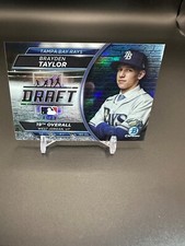 2023 Bowman Draft Chrome Brayden Taylor SP /250 Draft Night Refractor BDN-5 Rays