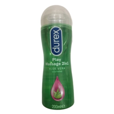 clearance) Durex Lubricant Play Massage 2 in 1 Aloe Vera 200ml for sale  online | eBay