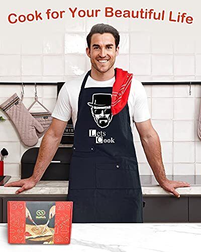 Funny Cooking Apron Get Out of My Kitchen Chef Aprons With 