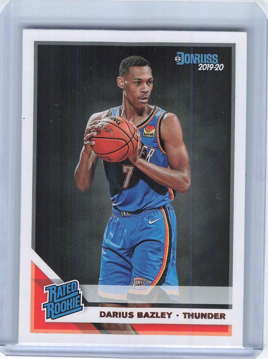 2019-20 Panini Donruss - Rated Rookie #249 Darius Bazley (RC)