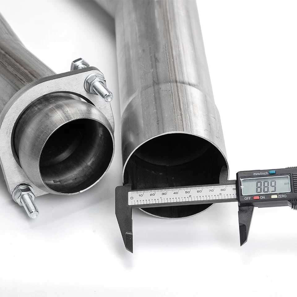 Turbo Diesel Exhaust 3.5" Pipe 6.0 V8 for F250 F350 Super Duty PPowerstroke - Imagem 3 de 4