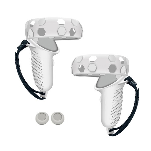 VR Controller Handle Grip Case Protection Cover Accessories For Oculus Quest 2 - Zdjęcie 5 z 23