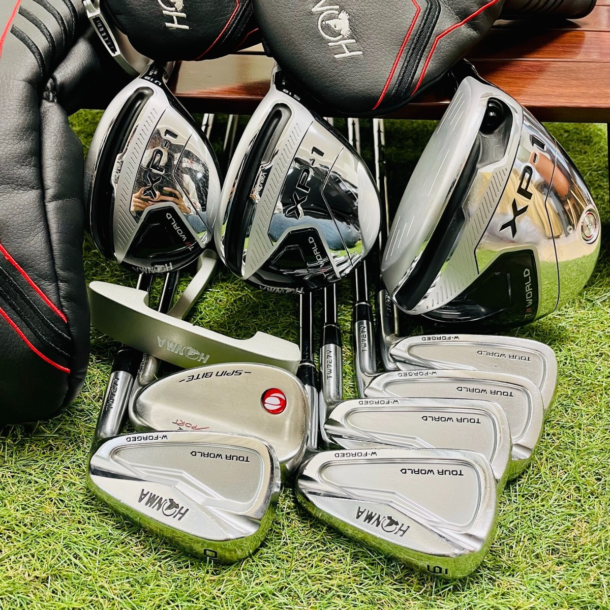 HONMA Fullset TOUR WORLD XP-1 1w 5w UT19° TW 727V Forged 6-10 Iron
