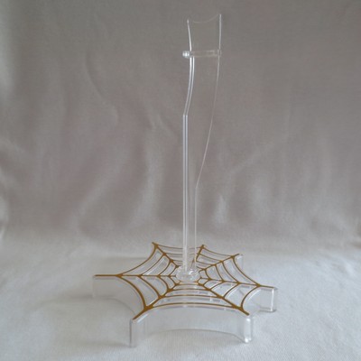 NEW Barbie Charlotte Olympia Spiderweb Web Doll Stand
