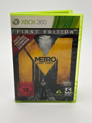 Microsoft Xbox Classics   Metro: Last Light-First Edition  - CIB/ PAL