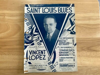 Vintage 1914 Sheet Music "Saint Louis Blues" By W. C. Handy | eBay