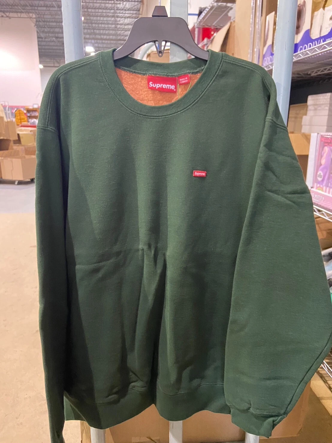 Col rond Supreme Contrast SS18 (SS18SW76) homme taille L