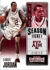 2016-17 Panini Contenders Draft Picks Championship Ticket DeAndre Jordan /1