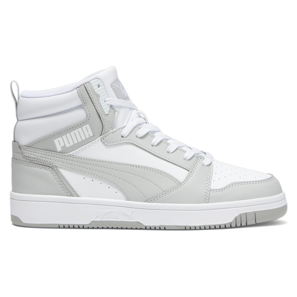 Мужские белые кроссовки Puma Rebound V6 Wide High Top 39709705