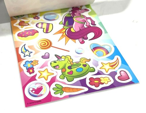 Crayola Sticker Activity Pad 25 Coloring Pages 4 Sticker Sheets (Variety 4-Pack) - Picture 6 of 7