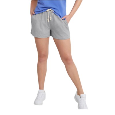 Hanes Women's Jersey Shorts Front Pockets
