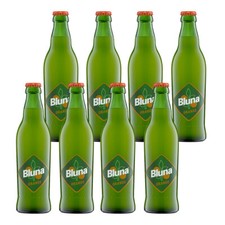 Bluna Orange Limonade 8 Flaschen je 0,33l inkl. Mehrweg Pfand