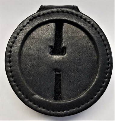 嵌込型US MARSHALS SUPERVISORY マーシャル バッジ 革 茶 嵌込型 US MARSHALS USMS マーシャル バッジ レザー レプリカ茶