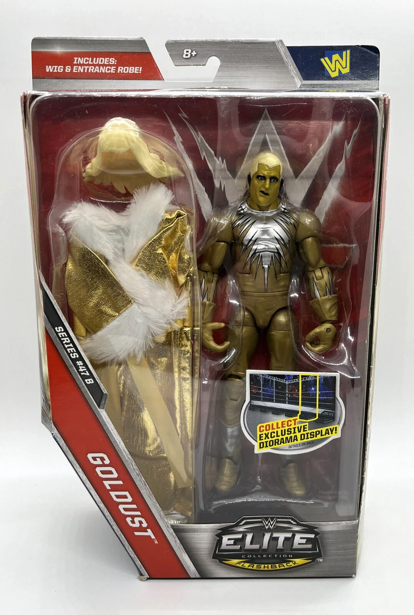 WWE Elite Goldust Series 47 B Wrestling WWF Flashback