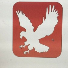 Eagle Glitter Tattoo Stencil Pack