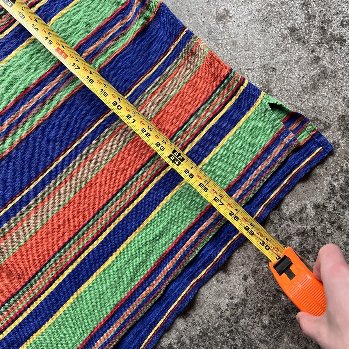 Vintage 90s Polo Ralph Lauren Striped Multicolor Short Sleeve Mens