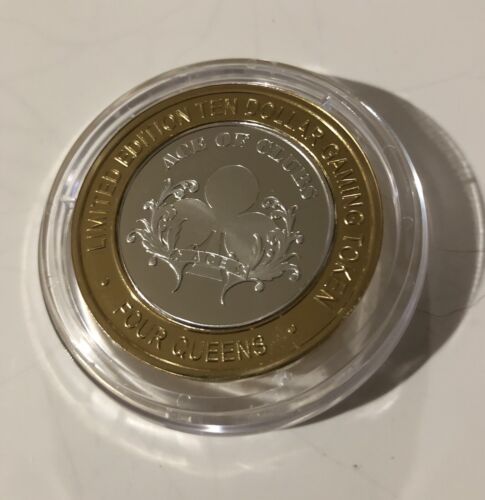 $10 Four Queens Silver Strike, Ace of Clubs