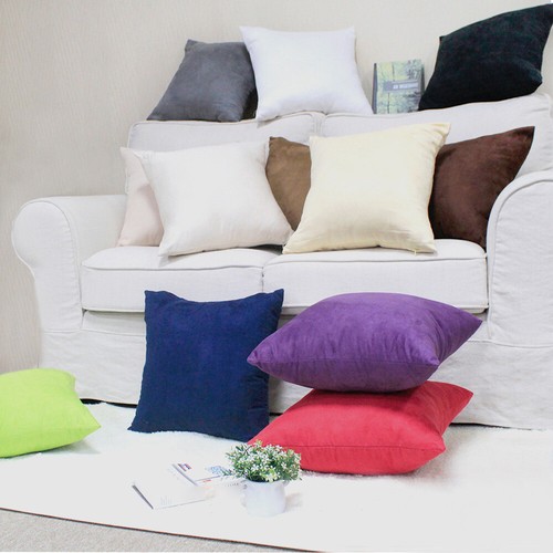 Pillow Case Soft Large Size Cushion Cover Home Car Sofa Decoration Multi Color - Picture 2 of 20