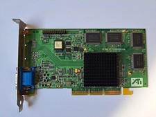 ATI Rage 128 Pro 16MB 109-63100-10 AGP VGA Graphics Card working