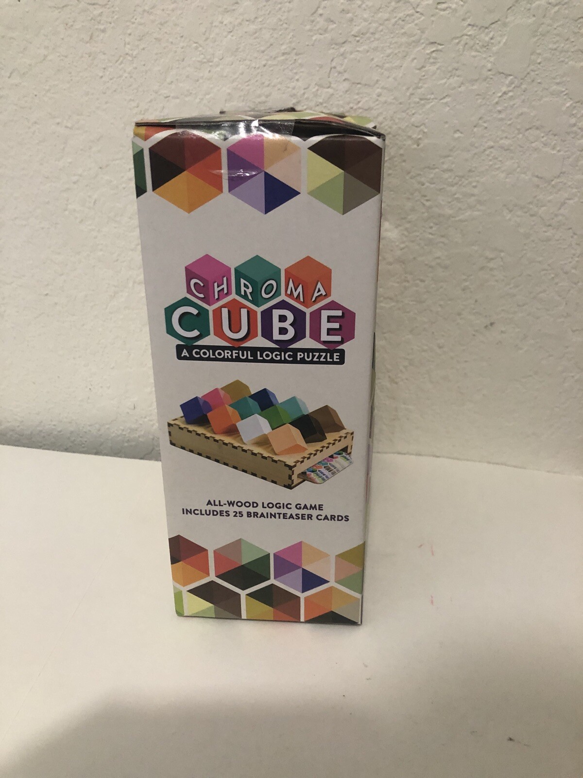 Project Genius Chroma Cube Unblock Your Mind Brain Teaser Puzzle Logic