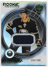 18/19 UPPER DECK TRILOGY 03-04 RETRO ROOKIES JERSEY Rasmus Dahlin #145/399