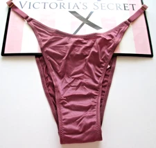 VICTORIAS SECRET VERY SEXY Strappy Back Brazilian Panty VS Mauve S M L XL NWT