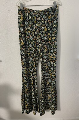 New Look Flared Floral Leggings XL