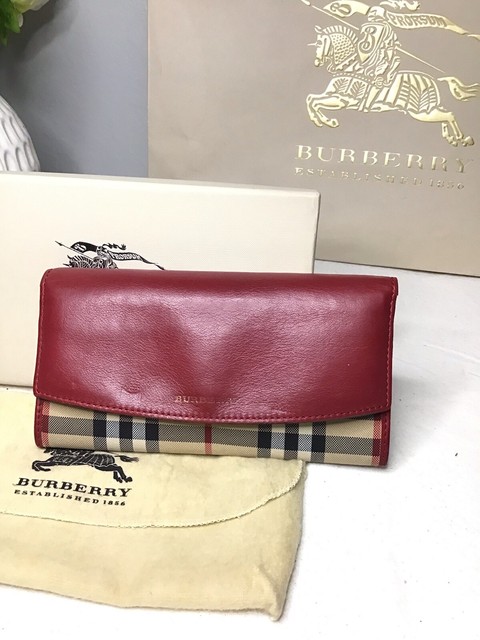 burberry ladies wallet