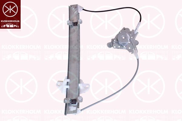 Klokkerholm Fensterheber - Links - FüR Hyundai Accent I (X-3) 1994-2000-image
