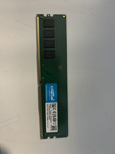 Crucial 8GB DDR4 2400 MHz PC4-19200 DIMM 240-Pin Desktop Memory RAM CT8G4DFD824A