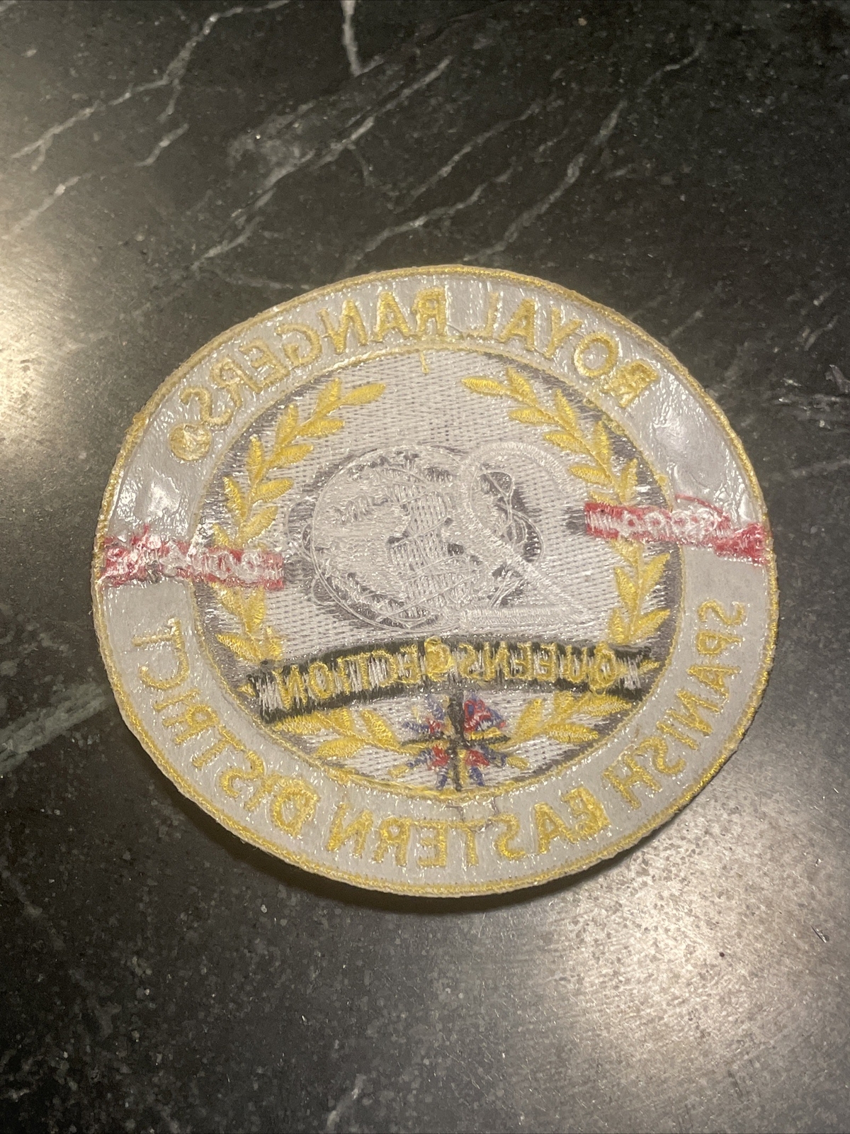 ROYAL RANGERS 20TH ANNIVERSARY QUEENS SPANISH EASTERN IRON ON PATCH ...