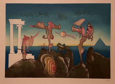 Roberto MATTA - 5 PM from L 'Arc obscur des heures