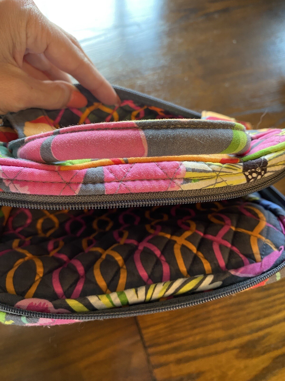 Vera Bradley Jazzy Blooms Campus Backpack
