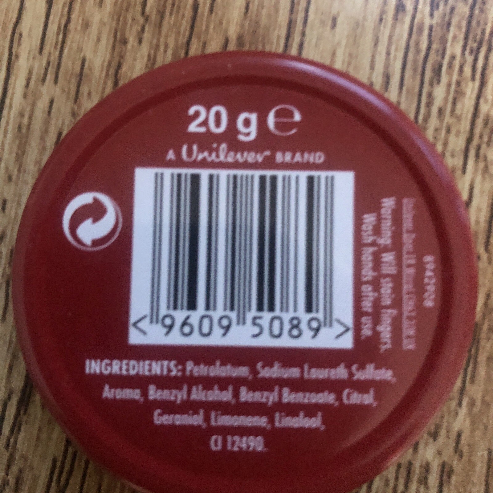 VASELINE Limited Edition Paint The Town Red Lip Tint 20g Tin eBay