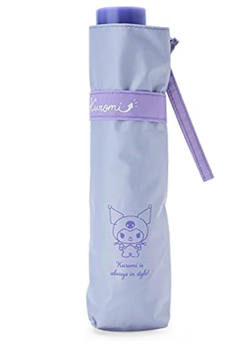 Sanrio Kuromi Folding umbrella for both sunny and rainy days from Japan