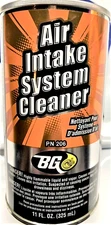 BG Air Intake System Cleaner 11oz. Can PN 206 Free Shipping