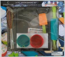 CROFTON 14 PC Junior Baking Set Sugar Cookie Recipe Included Open Box New