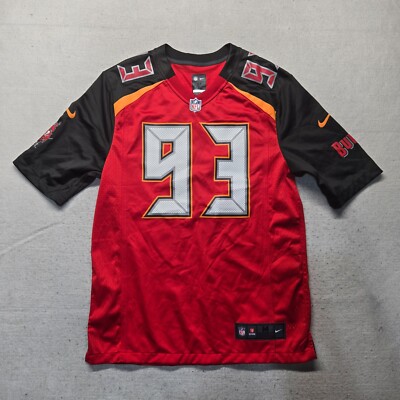 Tampa Bay Buccaneers Gerald McCoy #93 Jersey Nike On Field NFL Football  Men's M