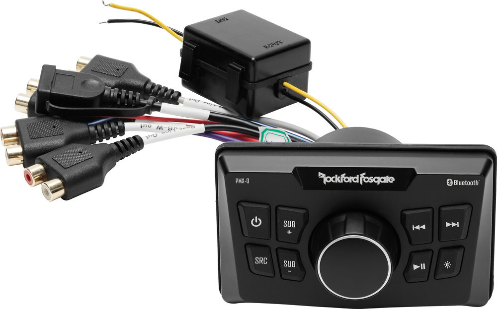 Компактный цифровой медиаприемник Rockford Fosgate PMX-0 40290₽