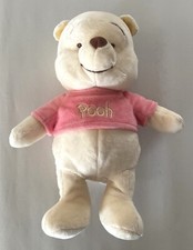 Winnie The Pooh Baby Rattle Plushie 10" Disney Just Play