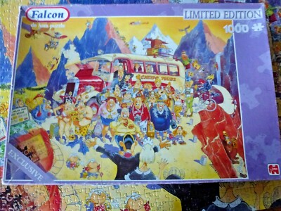 Falcon de luxe - 1000 Teile Puzzle - Late Booking. (Limited Edition) - Komplett