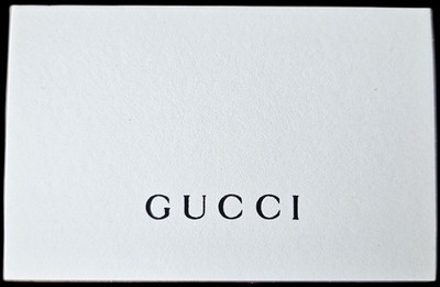 Gucci Authenticity Certificate Card & Envelope Kering Eyewear Free Fast Dispatch