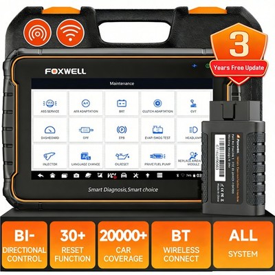 2026 KFZ Foxwell GT60 Diagnosegerät Profi Auto OBD2 Scanner TPMS DPF ALLE SYSTEM