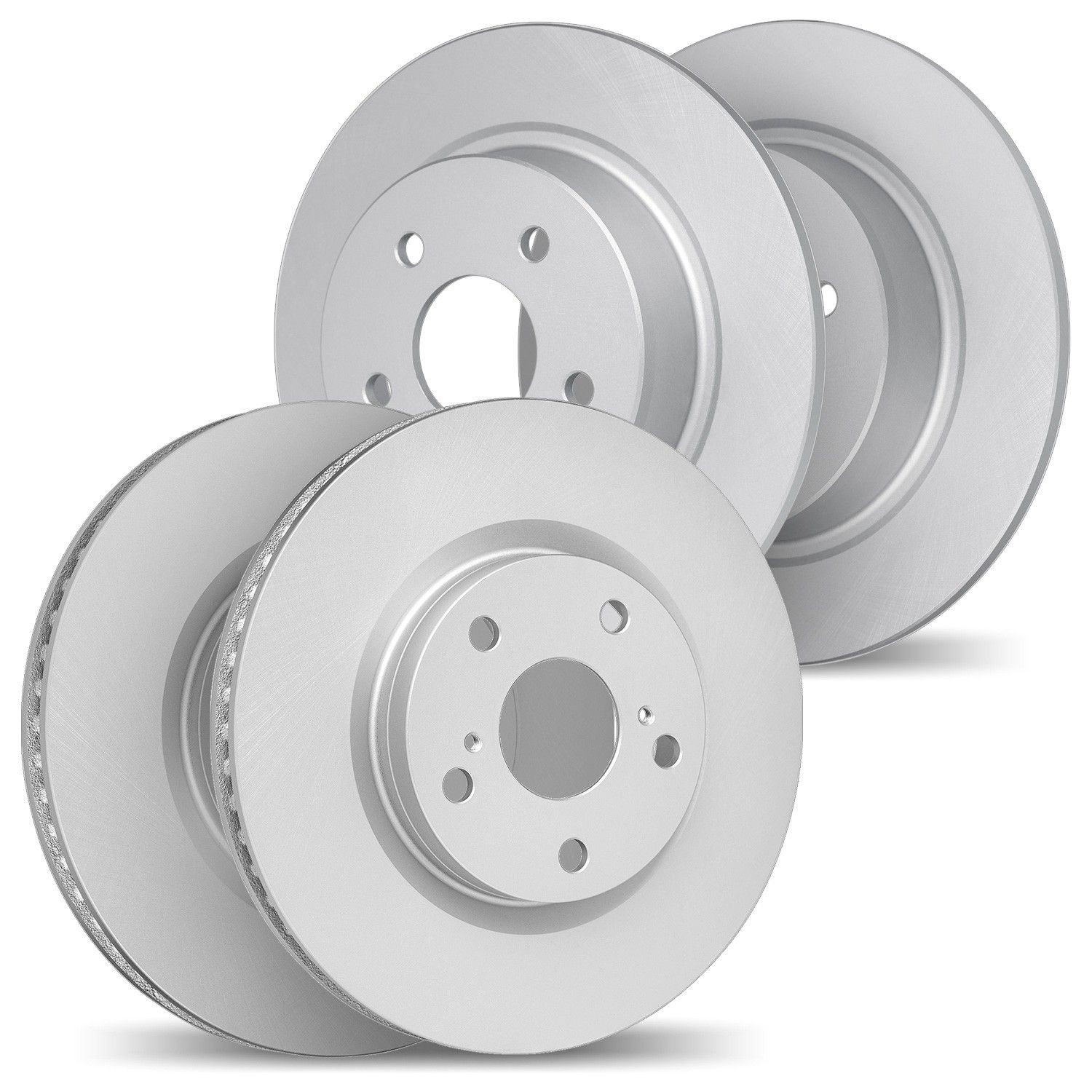 Dynamic Friction 4004-76023 DFC Brake Rotors - GEOSPEC Coated